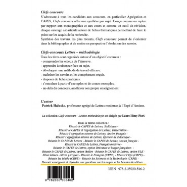 Réussir le Capes de Lettres. Epreuve orale de mise en situation professionnelle