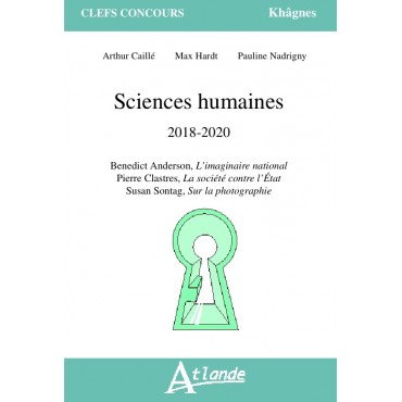 Sciences humaines 2018-2020