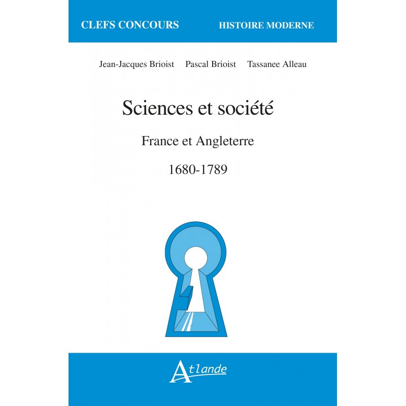 Sciences et société France et Angleterre 1680-1789