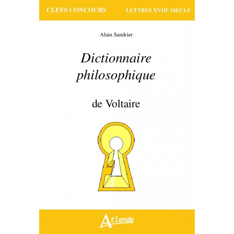 Dictionnaire philosophique de Voltaire