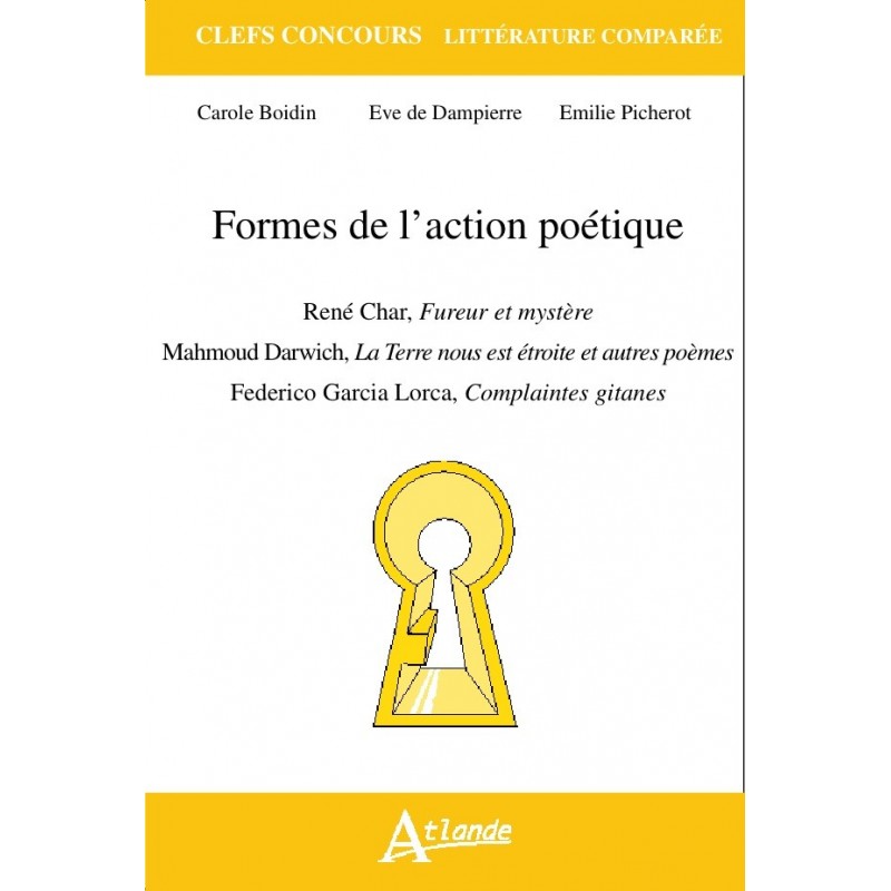 Formes de l'action poétique