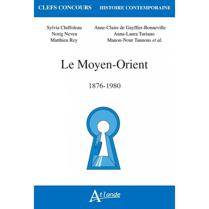 Le Moyen-Orient, 1876-1980