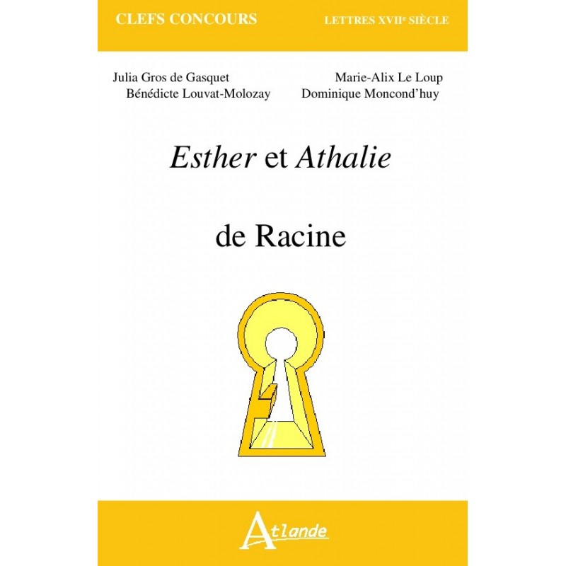 Esther et Athalie de Racine